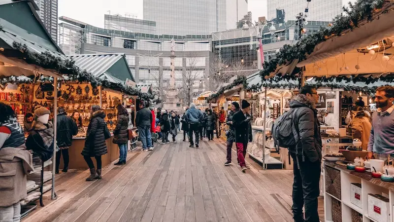 Um guia para os melhores mercados de Natal e férias de Nova Iorque em 2023