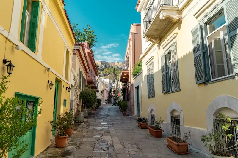 Welkom in Plaka, Athene: Buurt van de Goden