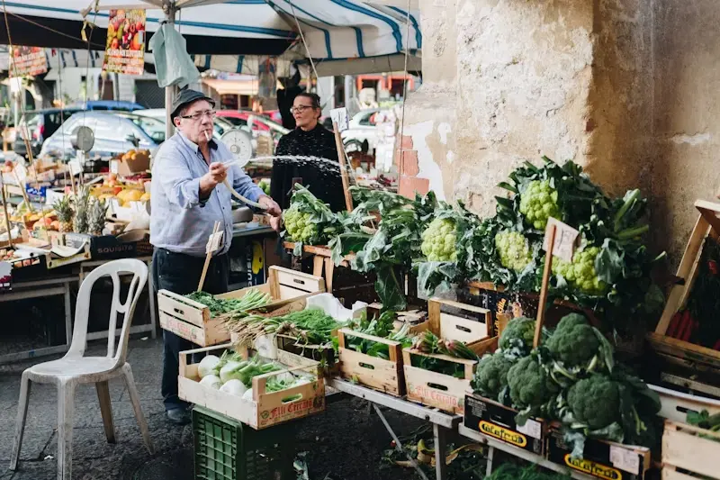 A melhor cozinha siciliana em Palermo - comida de rua incluída