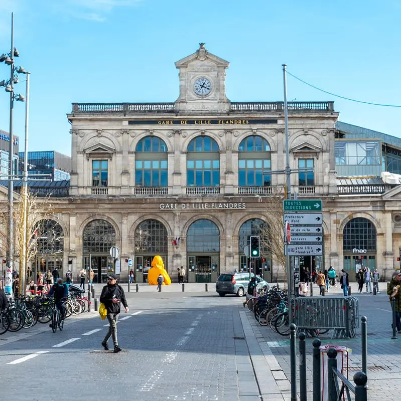 Bagagekluis Station Rijsel Flandres