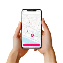 Book luggage storage on your phone